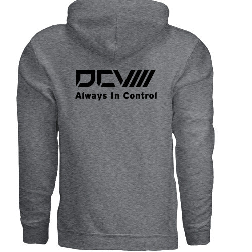 Performance Hoodie | Midweight Pullover | Grey | Fleece-Lined Interior | Athletic Fit | Street-Ready Layer