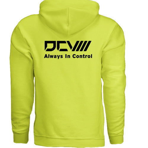 Performance Hoodie | Midweight Pullover | Yellow | Fleece-Lined Interior | Athletic Fit | Street-Ready Layer