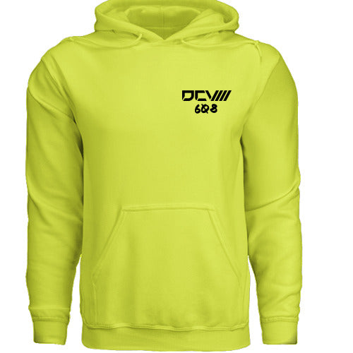 Performance Hoodie | Midweight Pullover | Yellow | Fleece-Lined Interior | Athletic Fit | Street-Ready Layer