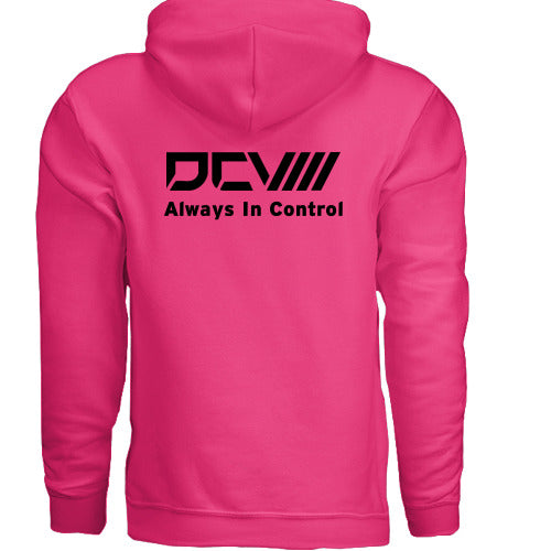 Performance Hoodie | Midweight Pullover | Pink | Fleece-Lined Interior | Athletic Fit | Street-Ready Layer