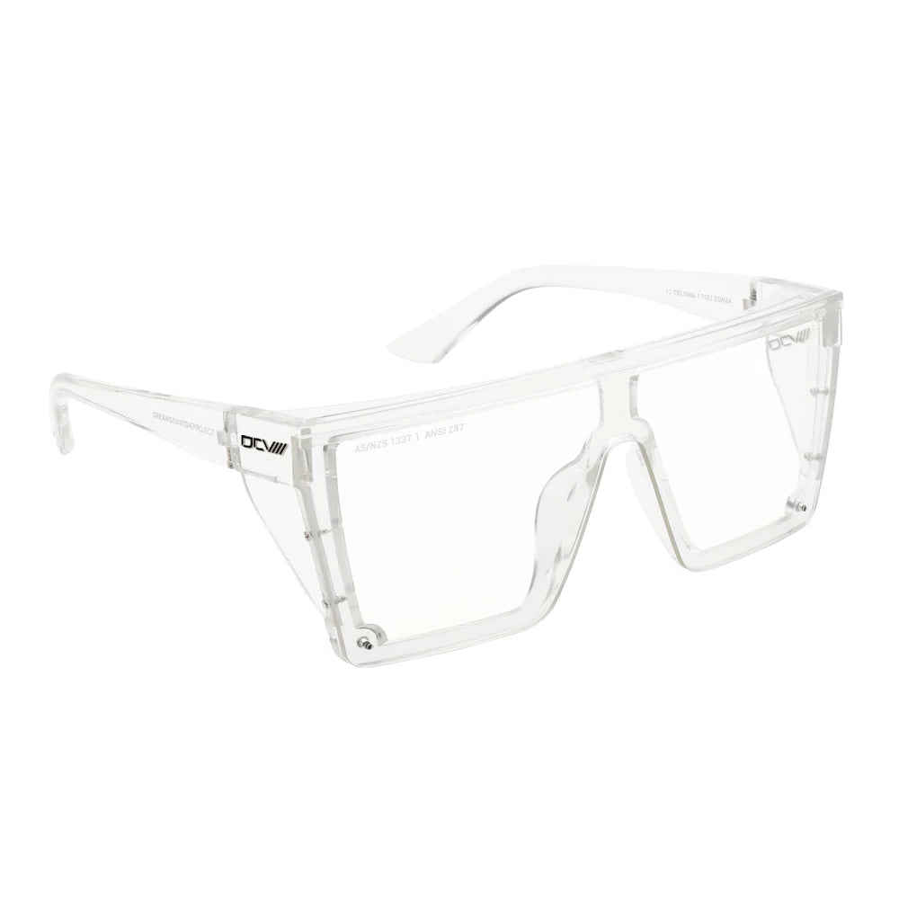 Wrap Around Glasses | ANSI/CSA Certified | Protective Eyewear | Clear | Eye Protection