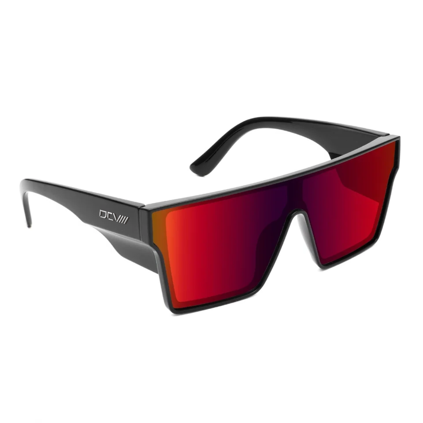 Wrap Around Glasses | ANSI/CSA Certified | Protective Eyewear | Red | Black | Eye Protection