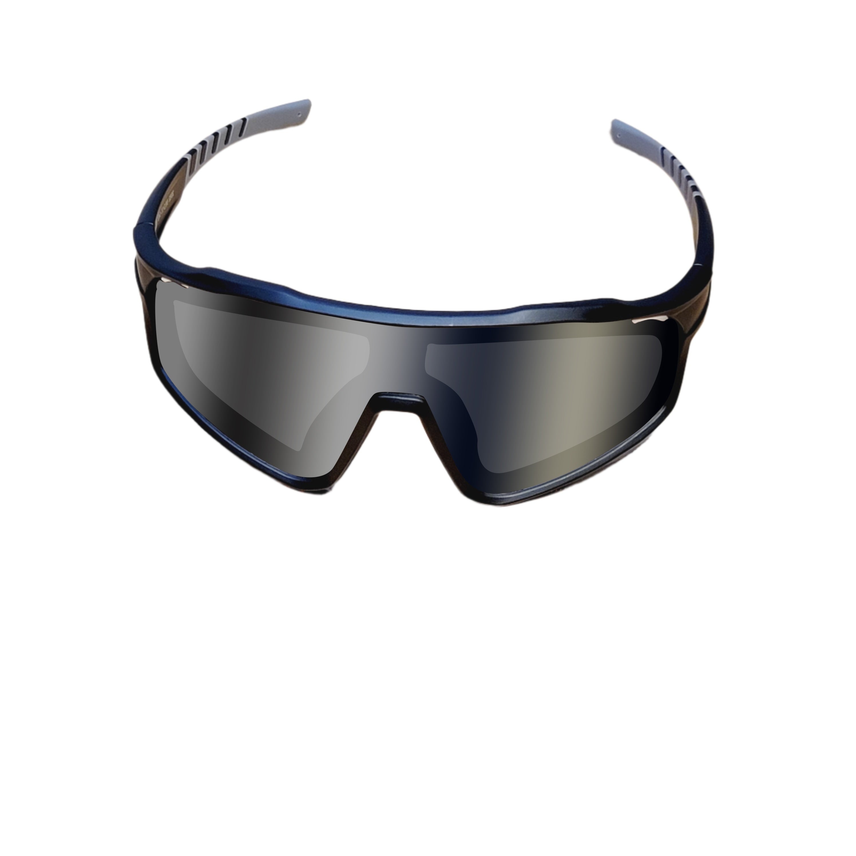 Sport Sunglasses | Polarized Shield Lens | Black | Wraparound Fit | UV 400 Protection | Built for Speed