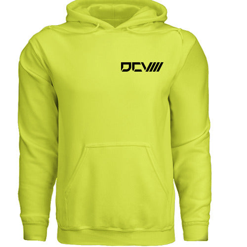Performance Hoodie | Midweight Pullover | Yellow | Fleece-Lined Interior | Athletic Fit | Street-Ready Layer