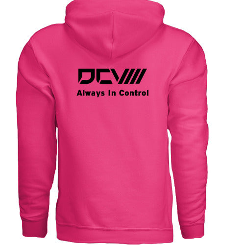 Performance Hoodie | Midweight Pullover | Pink | Fleece-Lined Interior | Athletic Fit | Street-Ready Layer
