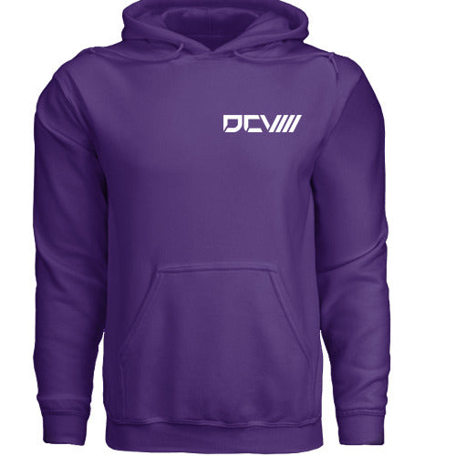 Performance Hoodie | Midweight Pullover | Purple | Fleece-Lined Interior | Athletic Fit | Street-Ready Layer