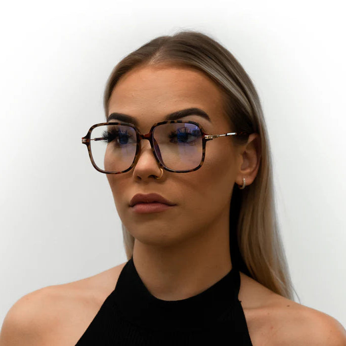 Blue Light Glasses | Anti-Glare | Light Brown | Screen Protection Eyewear