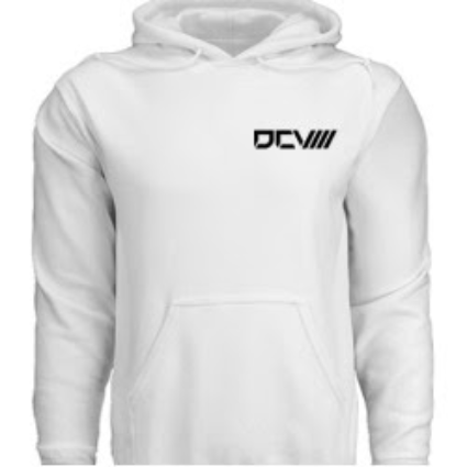 Performance Hoodie | Midweight Pullover | White | Fleece-Lined Interior | Athletic Fit | Street-Ready Layer
