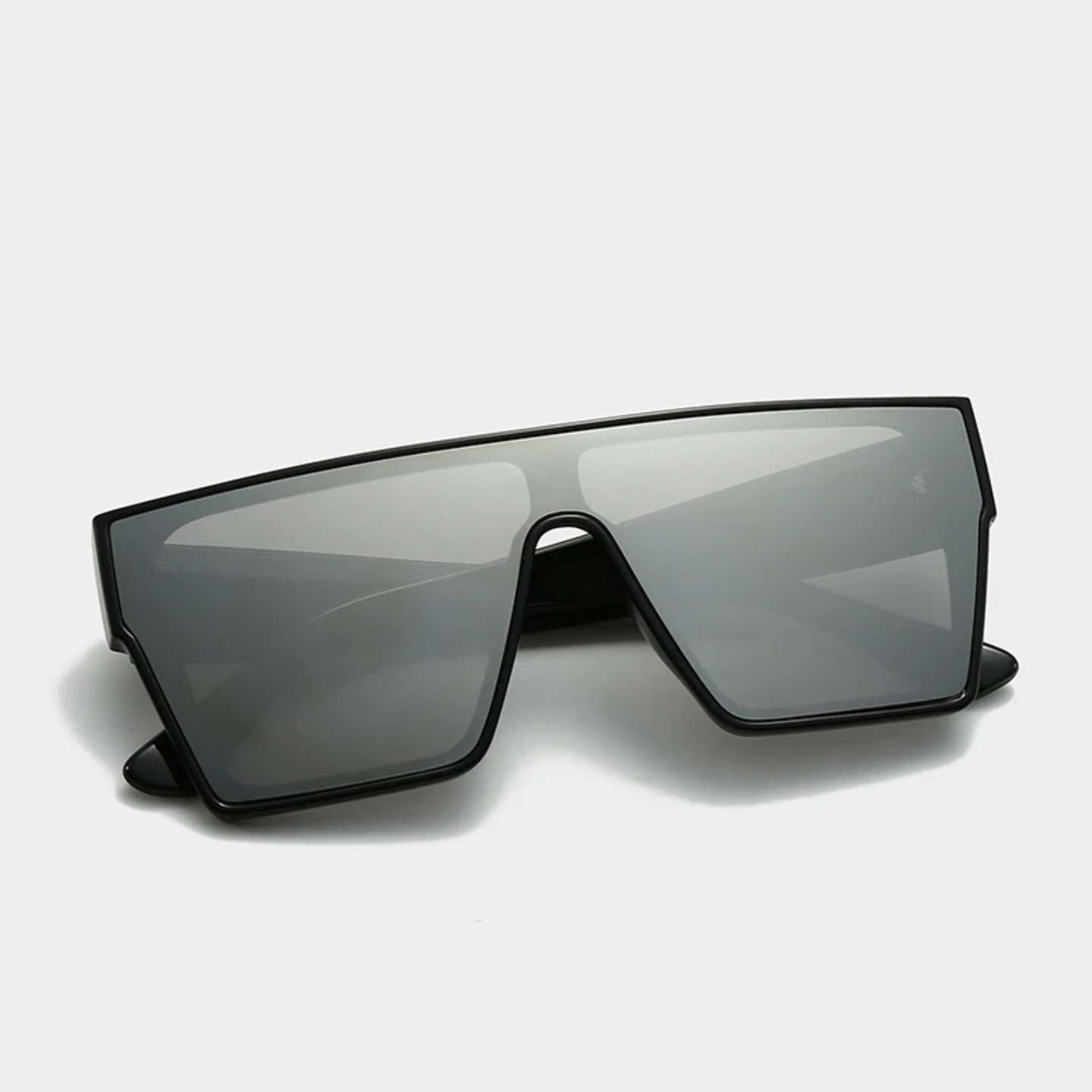 Sunglasses | Polarized Lens | UV 400 Protection | Chrome Lens | Black Frame | Mirror Lens | Shades