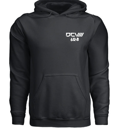 Performance Hoodie | Midweight Pullover | Black | Fleece-Lined Interior | Athletic Fit | Street-Ready Layer
