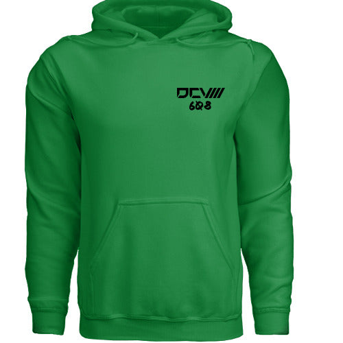 Performance Hoodie | Midweight Pullover | Green | Fleece-Lined Interior | Athletic Fit | Street-Ready Layer