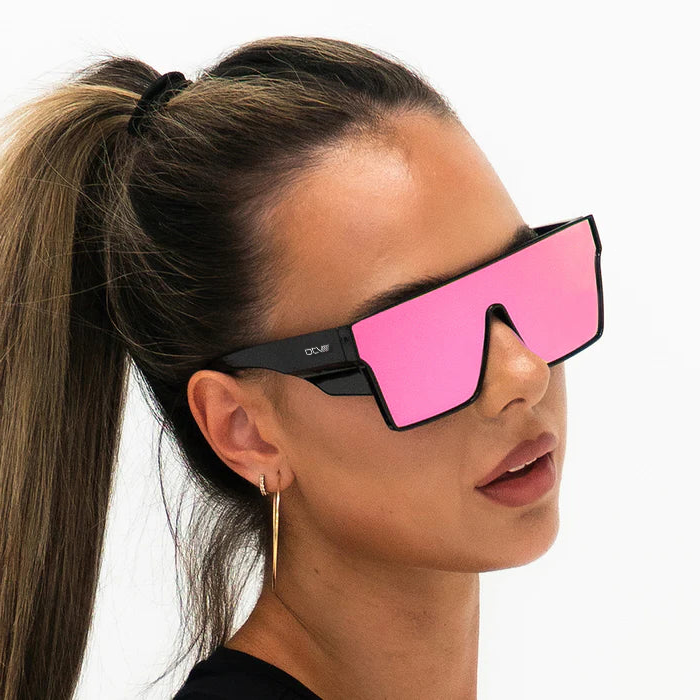 Wrap Around Glasses | ANSI/CSA Certified | Protective Eyewear | Pink | Black | Eye Protection