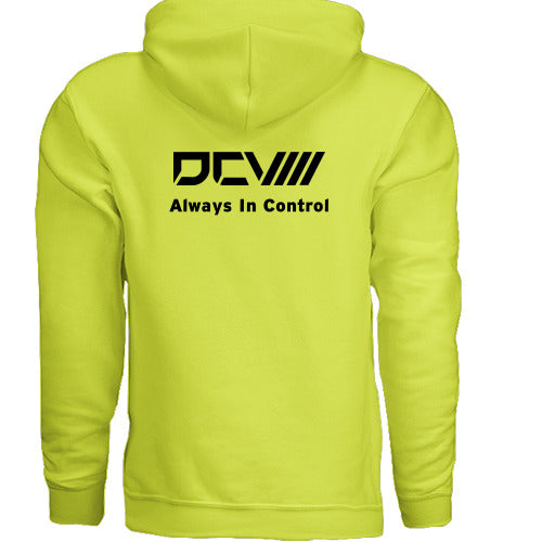 Performance Hoodie | Midweight Pullover | Yellow | Fleece-Lined Interior | Athletic Fit | Street-Ready Layer
