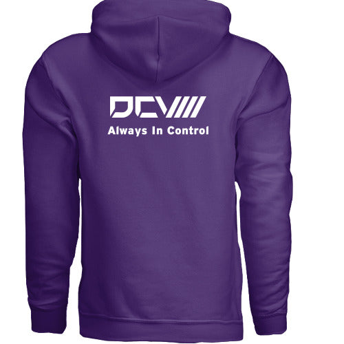 Performance Hoodie | Midweight Pullover | Purple | Fleece-Lined Interior | Athletic Fit | Street-Ready Layer