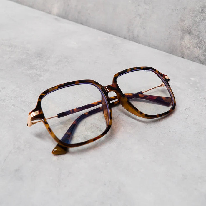 Blue Light Glasses | Anti-Glare | Light Brown | Screen Protection Eyewear