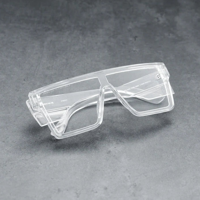 Wrap Around Glasses | ANSI/CSA Certified | Protective Eyewear | Clear | Eye Protection
