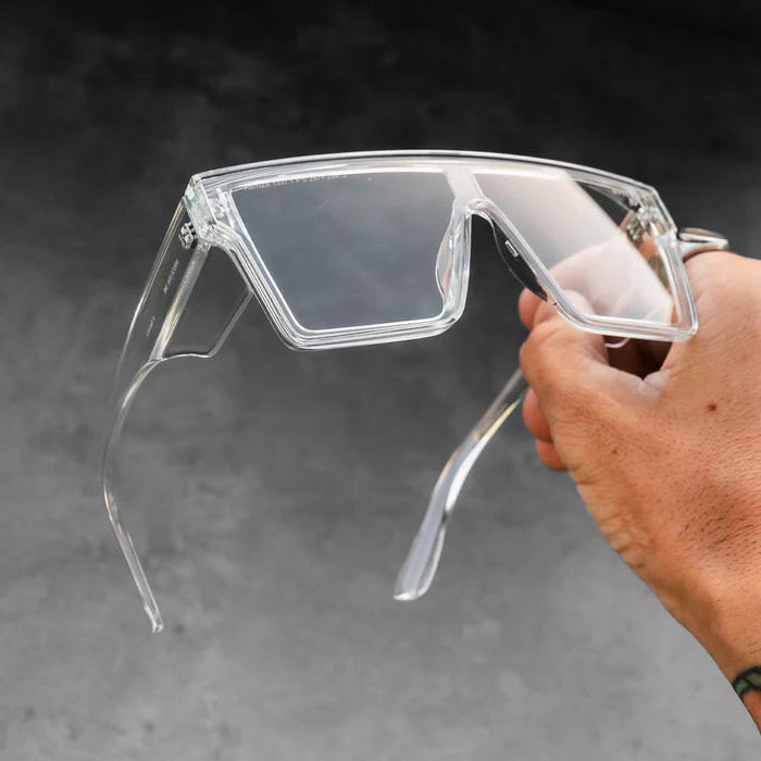 Wrap Around Glasses | ANSI/CSA Certified | Protective Eyewear | Clear | Eye Protection