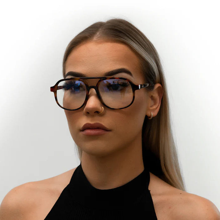 Blue Light Glasses | Anti-Glare | Brown | Black | Screen Protection Eyewear